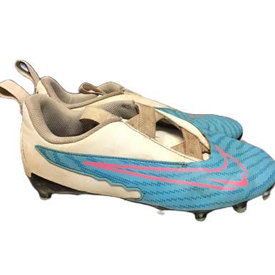 Used Nike Phantom Gx Academy Mg Soccer Cleats Teal Junior 04.5 11730-s000068270