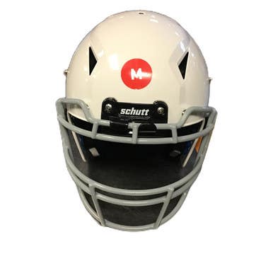 Used Schutt Youth Vengeance A11 Fb Helmet White Md 11730-s000068393