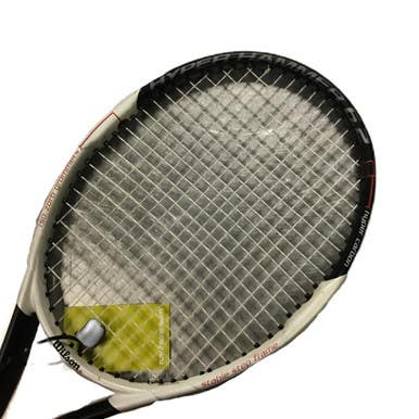 Used Wilson Hyper Hammer 6.2 Adult Tennis Racket Black 4 5 8" 11730-s000068540