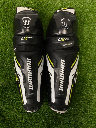 Warrior Alpha LX Pro Shin Pads | Senior Size 15"