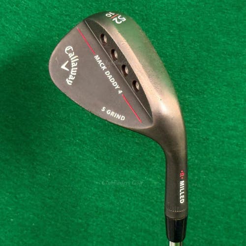 Callaway Mack Daddy 4 Black 52-10S 52 Gap Wedge DG S200 115 TI Steel Stiff