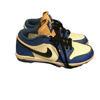 Used Jordan 1 Retro Men's Mcs Baseball Cleats Royal Blue Sz.8 11730-s000070187