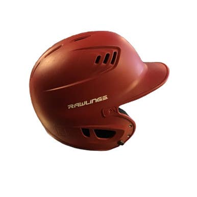 Used Rawlings R16j-r1 Batting Helmet No Mask Red One Size 11730-s000070241