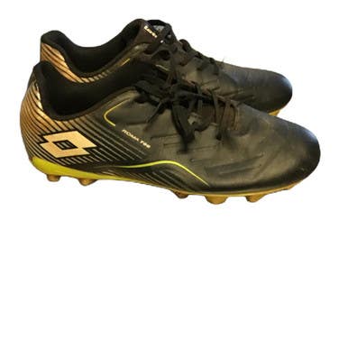Used Lotto Roma 700 Soccer Cleats Black Junior 04 11730-s000070578