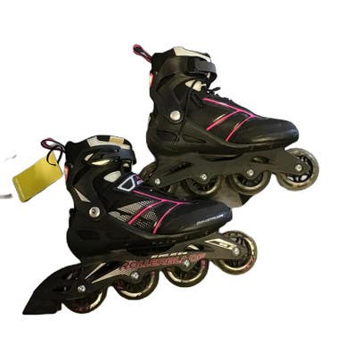 Used Rollerblade Zetrablade W Senior Rec Fitness Skates Black Senior 6 11730-s000071204