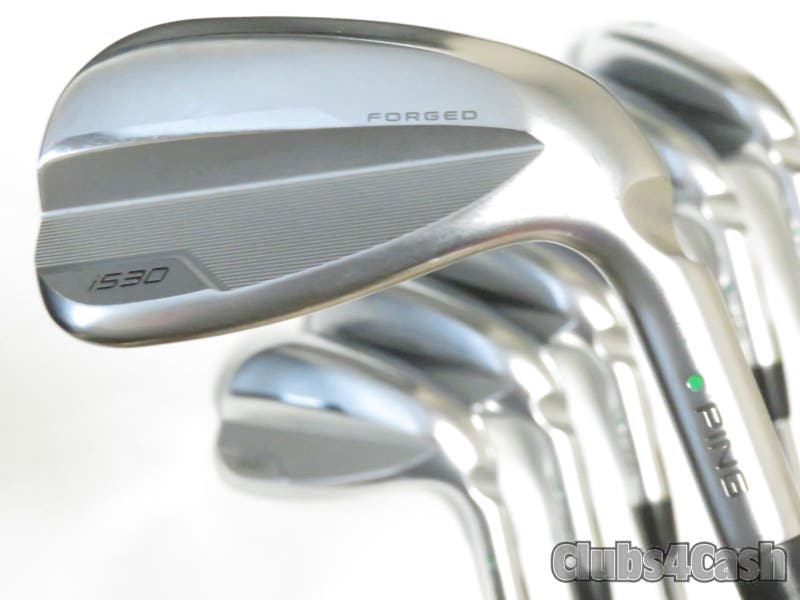 PING i530 Irons Green Dot Dynamic Gold Tour Issue S400 5-P+U +1.25
