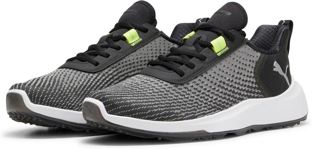 PUMA Fusion Crush Sport Men's Golf Shoes Puma Black/Electric Lime Size 9.5 NEW