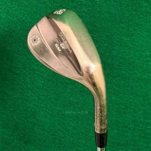 Titleist Vokey SM7 Brushed 58-8M 58 Lob Wedge Vokey Design Steel Wedge Flex