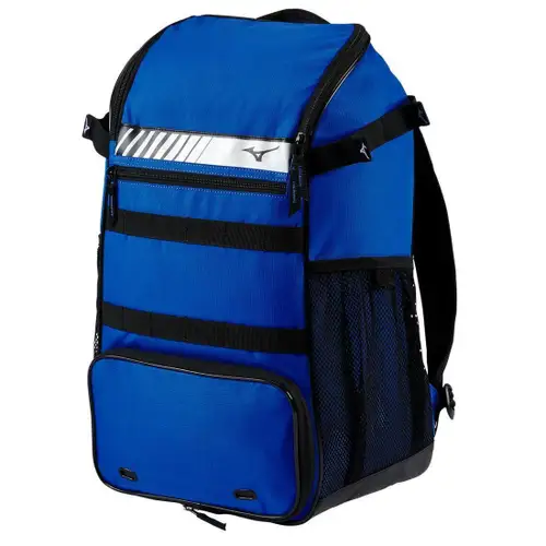 MIZUNO ORGANIZER BASEBALL BACKPACK - Blue/Black