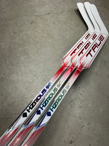 3 PACK - 25” Paddle Senior True 9X4 Hzrdus Goalie Stick Pro Stock
