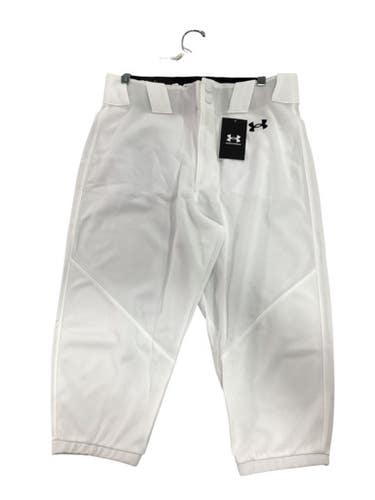 Used Under Armour Baseball White Pants Bb Sb Pant Mens White Md 11347-s000254999