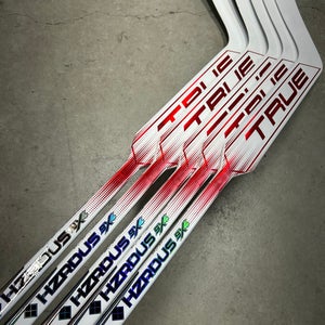 5 PACK - 25” Paddle Senior True 9X4 Hzrdus Goalie Stick Pro Stock