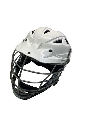 Used Cascade Cpvr 2022 Lacrosse Helmet White M L 11347-s000267672