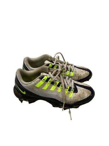 Used Nike Vapor Fastflex Bb Sb Cleats Black And White Junior 06 11347-s000266556