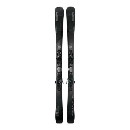 New 2026 Elan Wildcat 83 Black Edition skis w/ Elan ELX 11 GW bindings; Size: 168