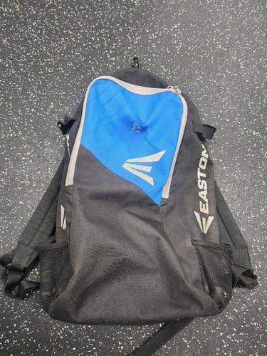 Used Easton Backpack Bb Sb Player Backpack Black And Royal Blue 11849-s000040414