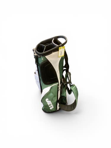 Used Nfl Jets Stand Bag Mens Stand Bag Green 11846-s000105443