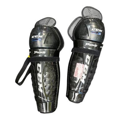 Used Ccm 9550 Junior Shin Guards Black 12" 11450-s000521866