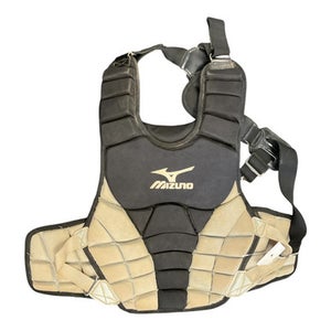 Used Mizuno Catchers Cp Catchers Chest Protector Black Youth 11450-s000521863