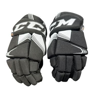 Used Ccm Tacks Junior Gloves Black 9" 11375-s000378052