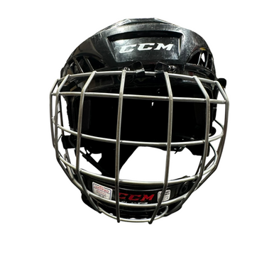 Used Ccm Fl40 No Cert Helmet Cage Combo Black Sm 11375-s000378035