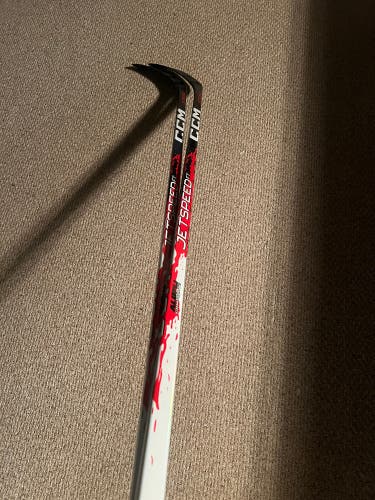 (2 Pack) Senior CCM JetSpeed FT9 Pro Right Handed Hockey Stick P29 70 Flex Pro Stock (New)