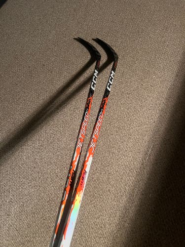 (2 Pack) Senior CCM JetSpeed FT9 Pro Right Handed Hockey Stick P29 70 Flex Pro Stock (New)