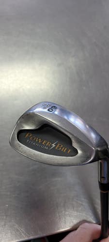 Used Powerbilt Tps Ti Golf Wedge Mens Rh 60 Degree 11497-s000158273