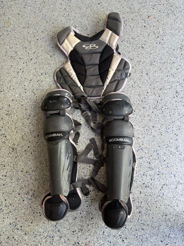 Black/Gray Boombah Catcher's Set (Used)