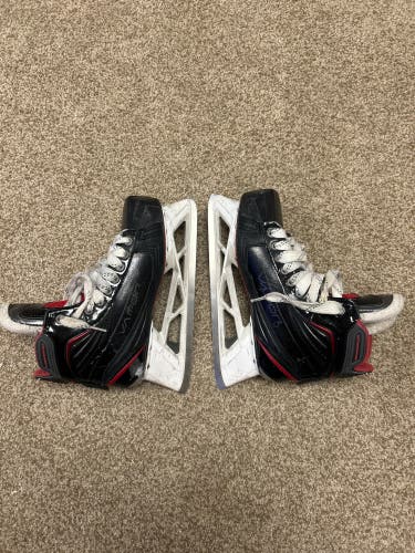 2017 Bauer Vapor 1X Hockey Goalie Skates Regular Width size 8 (Used)
