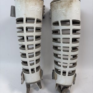 STX Valor Lacrosse Goalie Shin Guards, Large