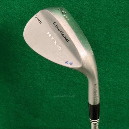 Cleveland RTX-3 V-MG Chrome 54-11 54 Sand Wedge Dynamic Gold Steel Wedge Flex