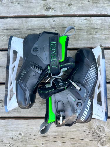 2022 Bauer Konekt Hockey Goalie Skates Regular Width 7 (Used)