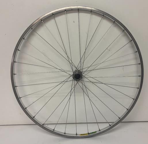 Vintage Mavic MA 32-Spoke Silver Aluminum 700C Front Wheel Shimano RX100 Hub