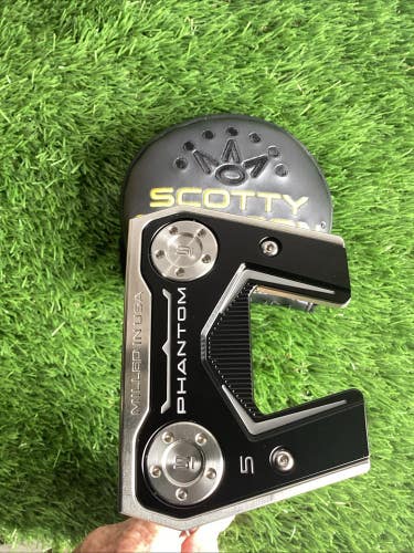 Titleist Scotty Cameron 2024 Phantom 5 Lefthanded LH Putter 34 VGC