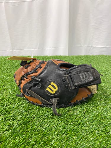 Wilson A500 Catcher's Baseball Glove | LH Throw Adult Sized 31.5"
