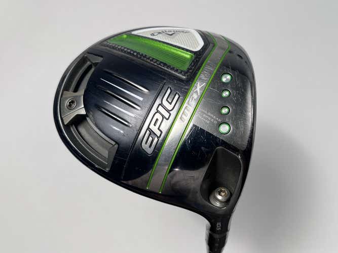 Callaway EPIC Max Driver 10.5* Project X Cypher Forty 5.0 40g Senior RH