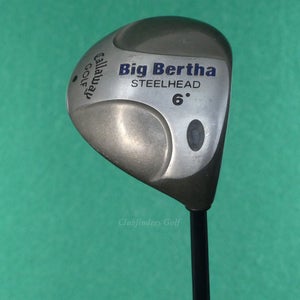 Callaway Big Bertha Steelhead 6 Driver Factory RCH 99 Graphite Firm