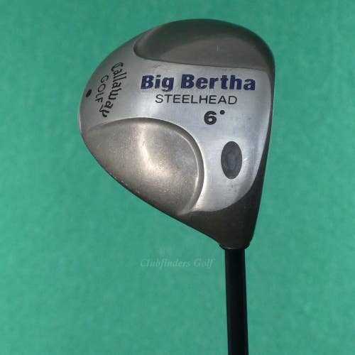 Callaway Big Bertha Steelhead 6 Driver Factory RCH 99 Graphite Firm