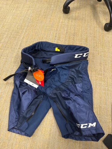 Blue XL CCM Tacks Pant Shell (New)