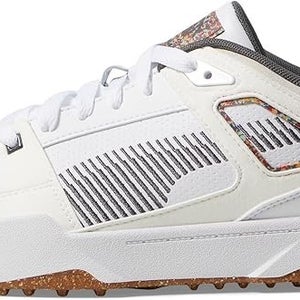 PUMA Slipstream G Mens Spikeless Golf Shoes White/Gray Size 9 Medium New in Box