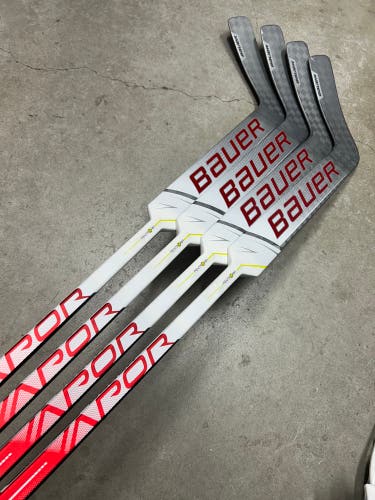 4 PACK - Left Hand 26” Bauer Hyperlite Goalie Stick (New)