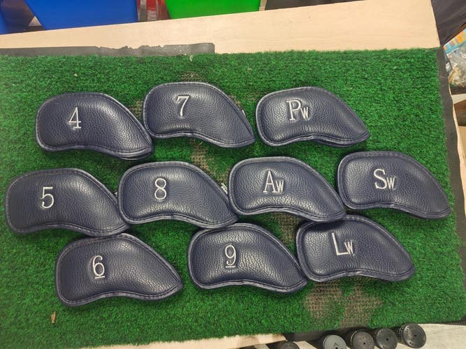 Craftsman Golf Iron Headcover Set of 10 4-PW,AW,SW,LW