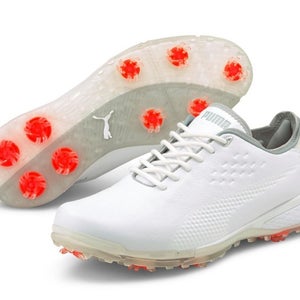 PUMA Proadapt Delta Leather Golf Shoes White Size 9.5 Medium New in Box
