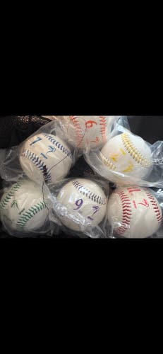 Baseballs (New) weighted balls 6 pack