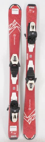 Salomon QST Lux Jr. Kids Skis with Bindings - 100 cm Used