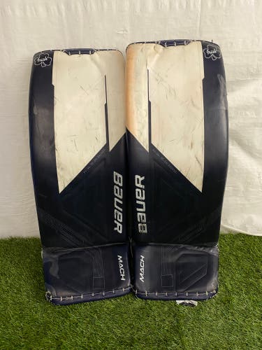 Bauer Supreme Mach Goalie Leg Pads | Pro Stock | Senior Size Small (33+)
