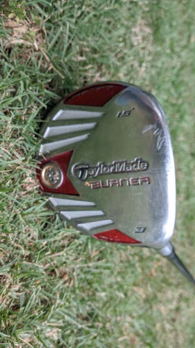 Men's TaylorMade 2007 Burner Steel Right Handed Fairway Wood Senior Flex 3 Wood Graphite Shaft 43.0"