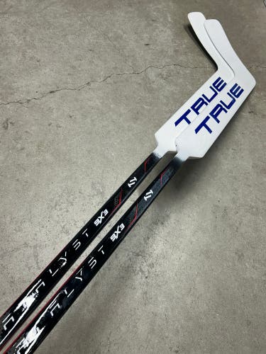 2 PACK True Catalyst 9X3 Regular Goalie Stick 26”Paddle QUICK Pro Stock (New)