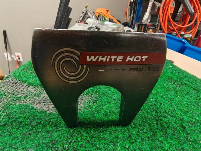 Odyssey White Hot Pro 7 Center Shafted 35 Inch Putter w Superstroke